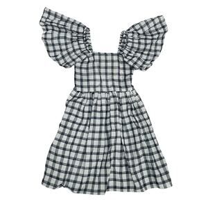 NWOT Vignette 2Y Hallie Dress in Navy Plaid